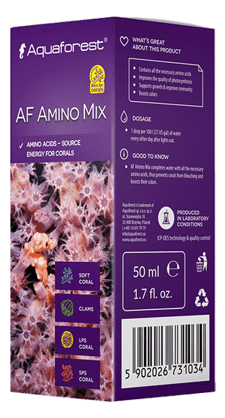 Aquaforest AF Amino Mix – Aminosäuren für Korallen – 50 ml