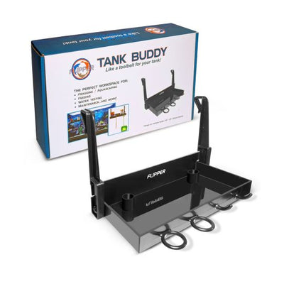 Flipper Tank Buddy – Werkzeugablage fürs Aquarium | 6–12 mm Glas