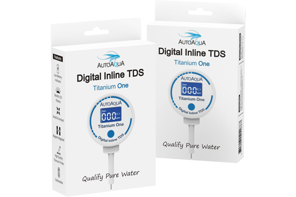 AutoAqua Digital Inline TDS Titanium One