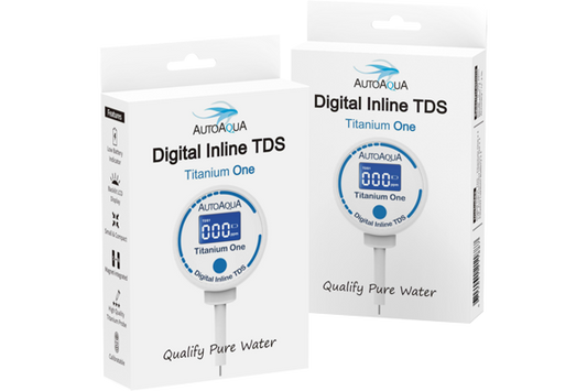 AutoAqua Digital Inline TDS Titanium One