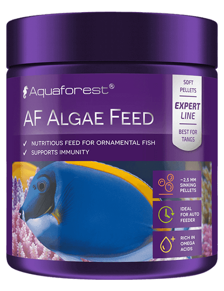Aquaforest Fischfutter Granulat – Marine Mix, Protein Power, Color Up, Vege Strength u. a. | 100–120 g – Algae Feed 120 g