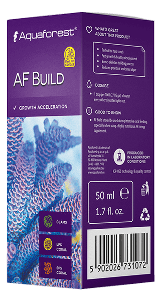 Aquaforest AF Build – Unterstützung der Kalkbildung – 50 ml