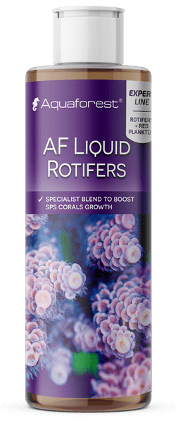 Aquaforest Flüssigfutter – Phyto Mix, Plankton Elixir, Rotifers, Artemia, Mysis, Vege – Liquid Rotifers 250 ml