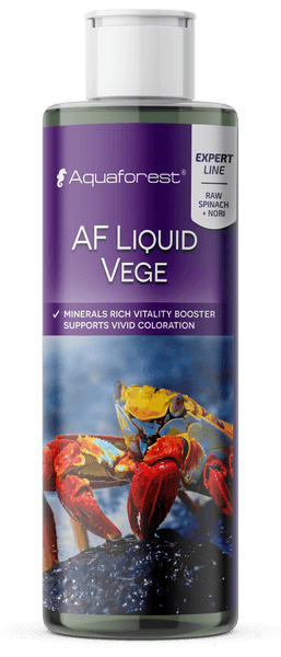 Aquaforest Flüssigfutter – Phyto Mix, Plankton Elixir, Rotifers, Artemia, Mysis, Vege – Liquid Vege 250 ml