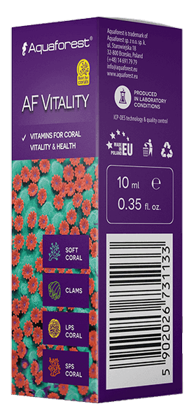 Aquaforest AF Vitality – Vitamine für Korallen – 10 ml