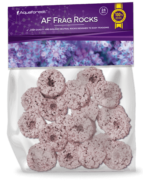 Aquaforest Frag Rocks, Mini Rocks & Plug Rocks – Ablegersockel – Frag Rocks Lila (24 Stk.)