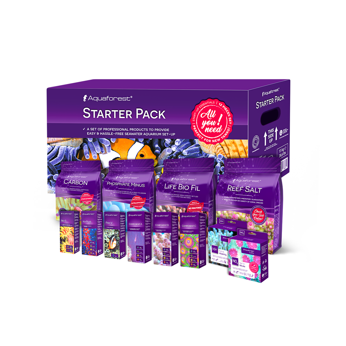 Aquaforest Starter Pack – Einfahrset für Riffaquarien – Set