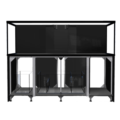 D-D Aqua-Pro Reef Metal Frame 2100 – Innenansicht mit Sump