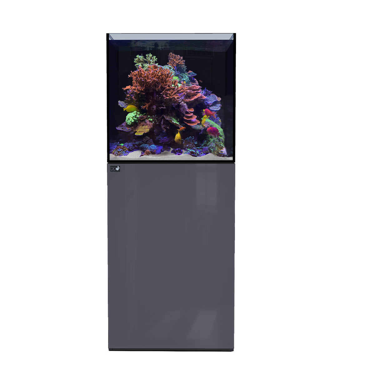 D-D Aqua-Pro Reef 600 Cube Anthrazit Hochglanz