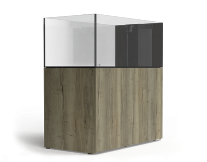 D-D Aqua-Pro Reef Peninsula 1350 Eiche Natur – Raumteiler-Riffaquarium
