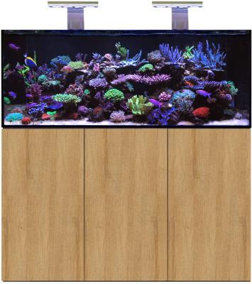 D-D Aqua-Pro Reef 1500 Metal Frame Eiche Natur – Riffaquarium