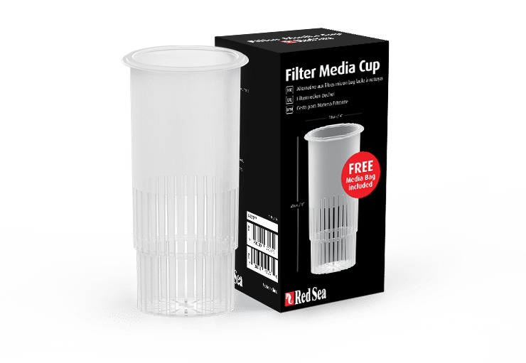 Red Sea Reefer Media Cup – Filterbecher mit Verpackung