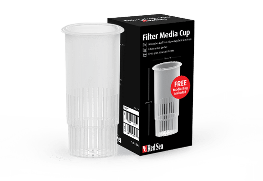 Red Sea Reefer Media Cup – Filterbecher mit Verpackung