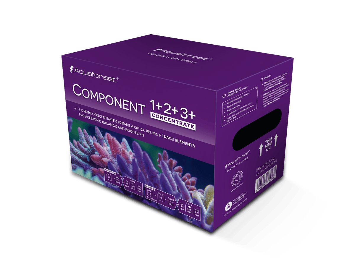Aquaforest Component Concentrate – Konzentrat 3 x 1 l – 3 x 1.000 ml