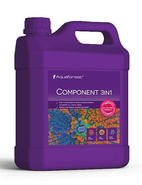 Aquaforest Component 3in1 – Calcium, KH und Magnesium in einer Lösung – 2.000 ml