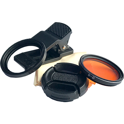 D-D Coral Colour Lens XL – Filter und Clip