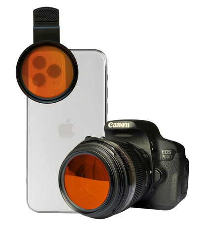 D-D Coral Colour Lens XL für Smartphone und Spiegelreflexkamera