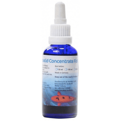 Korallenzucht Aminoacid Concentrate Fish – Futterzusatz | 50–250 ml