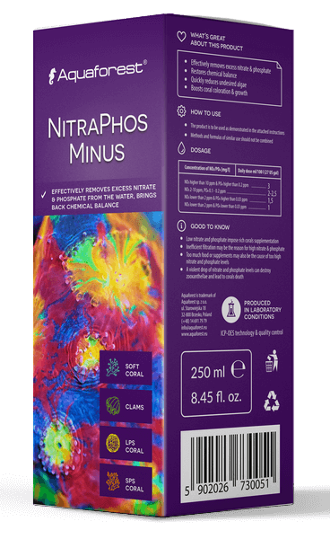 Aquaforest NitraPhos Minus – Nitrat und Phosphat senken – 250 ml