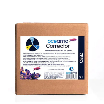 Oceamo Corrector ZERO – Meerwasser-Konzentrat | 10 L
