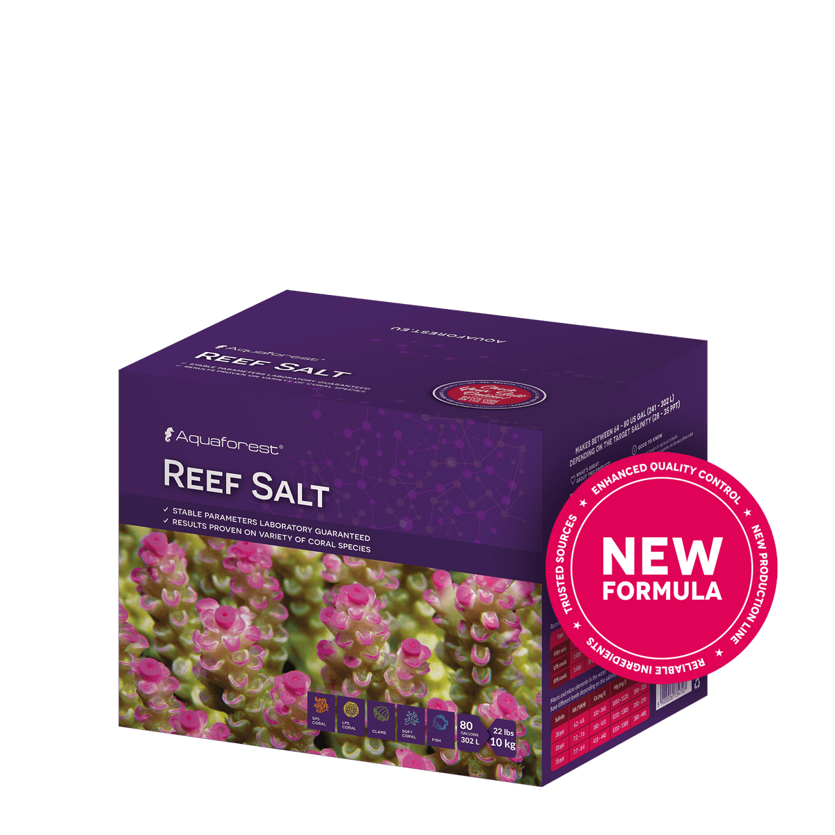 Aquaforest Reef Salt – Meersalz für Riffaquarien | 2 bis 25 kg – 10 kg Box