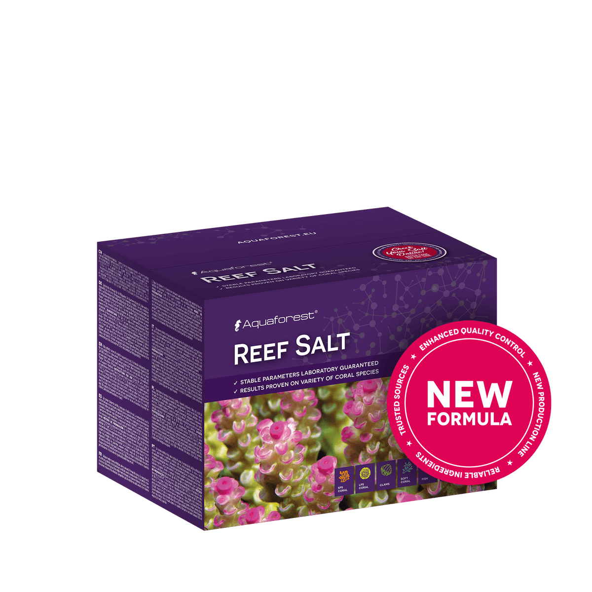 Aquaforest Reef Salt – Meersalz für Riffaquarien | 2 bis 25 kg – 4 kg Box
