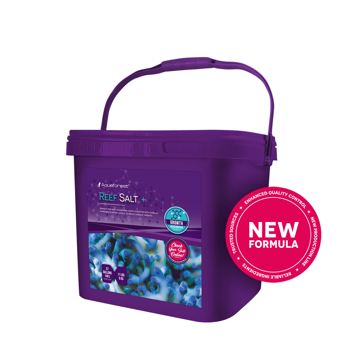 Aquaforest Reef Salt Plus – Meersalz mit erhöhten Werten für SPS – 5 kg