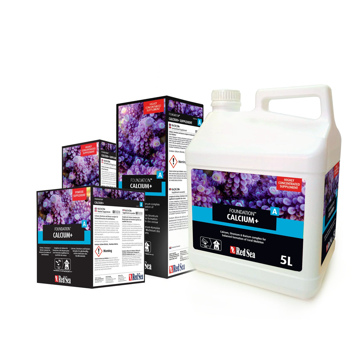 Red Sea Foundation Calcium+ Flasche