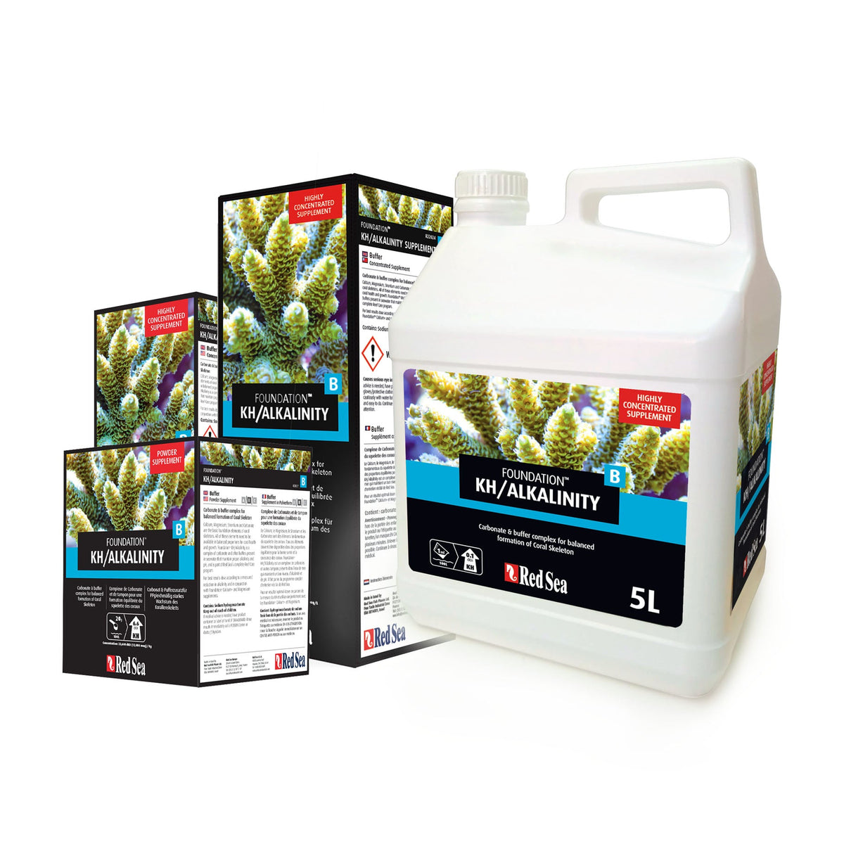 Red Sea Foundation KH/Alkalinity Flasche