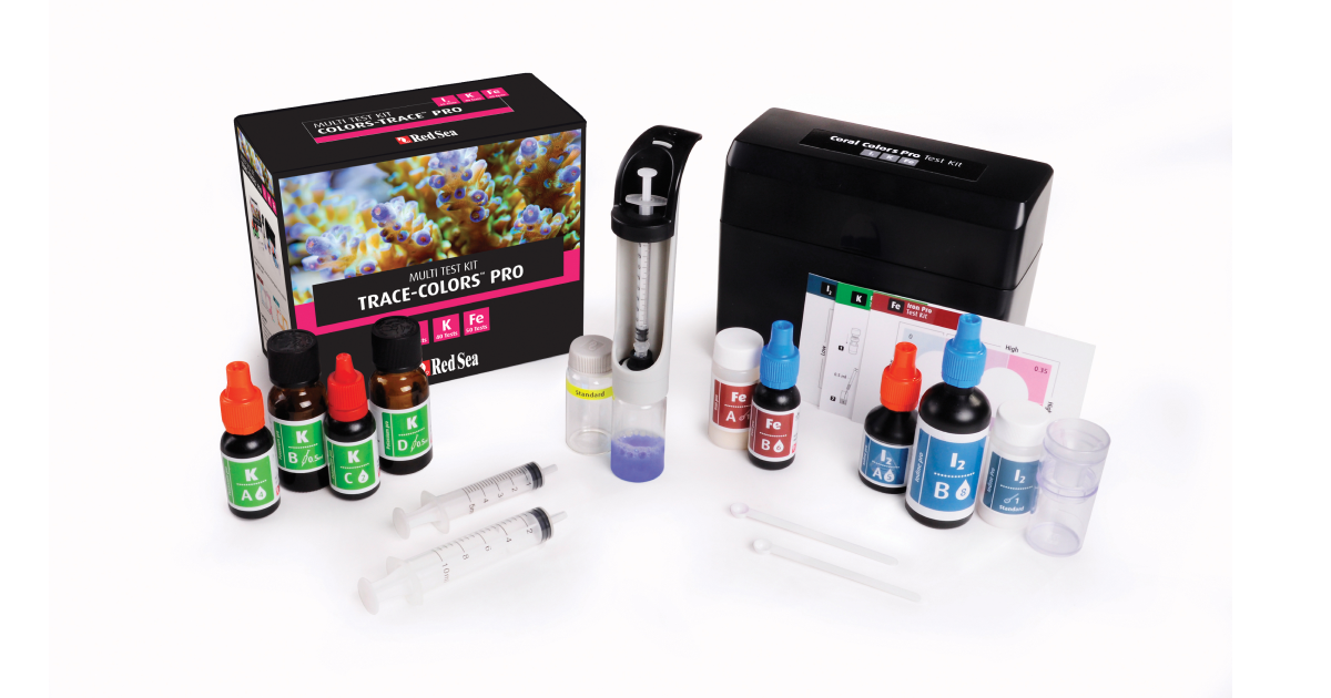 Red Sea Trace-Colors Pro Multi Test Kit