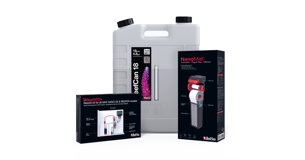 Red Sea MAX NANO G2 Pro Kit – NanoMat, ReefATO+ und ReefCan 18