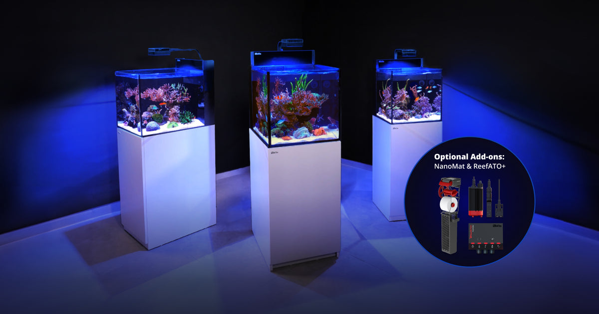Red Sea MAX NANO G2 Serie mit NanoMat und ReefATO+