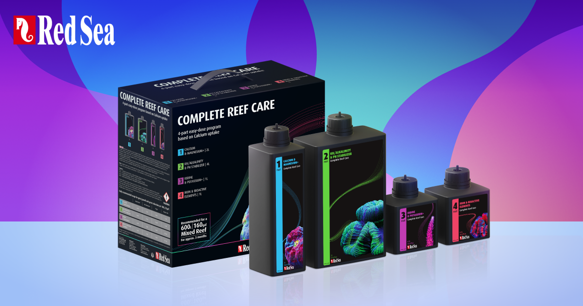 Red Sea Complete 4-Part Reef Care Program