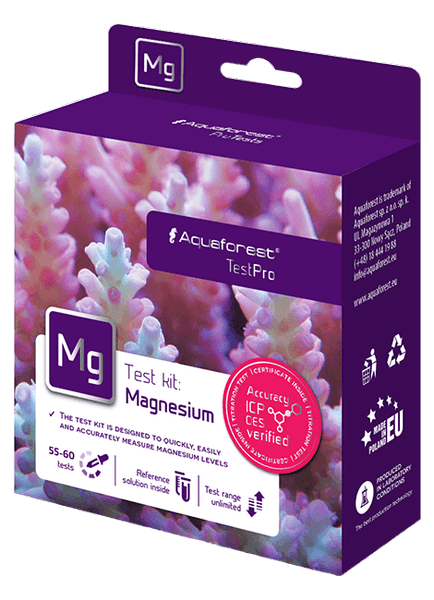 Aquaforest Test Kits – Wassertests für KH, Ca, Mg, NO3, PO4 – Magnesium (Mg)