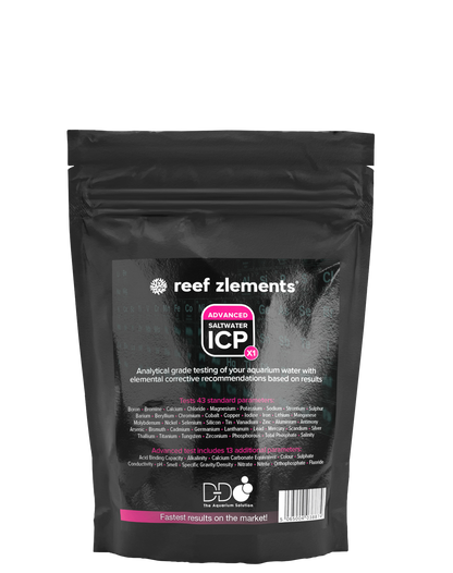 Reef Zlements ICP-Test Advanced – Paket mit Spritze und Filter