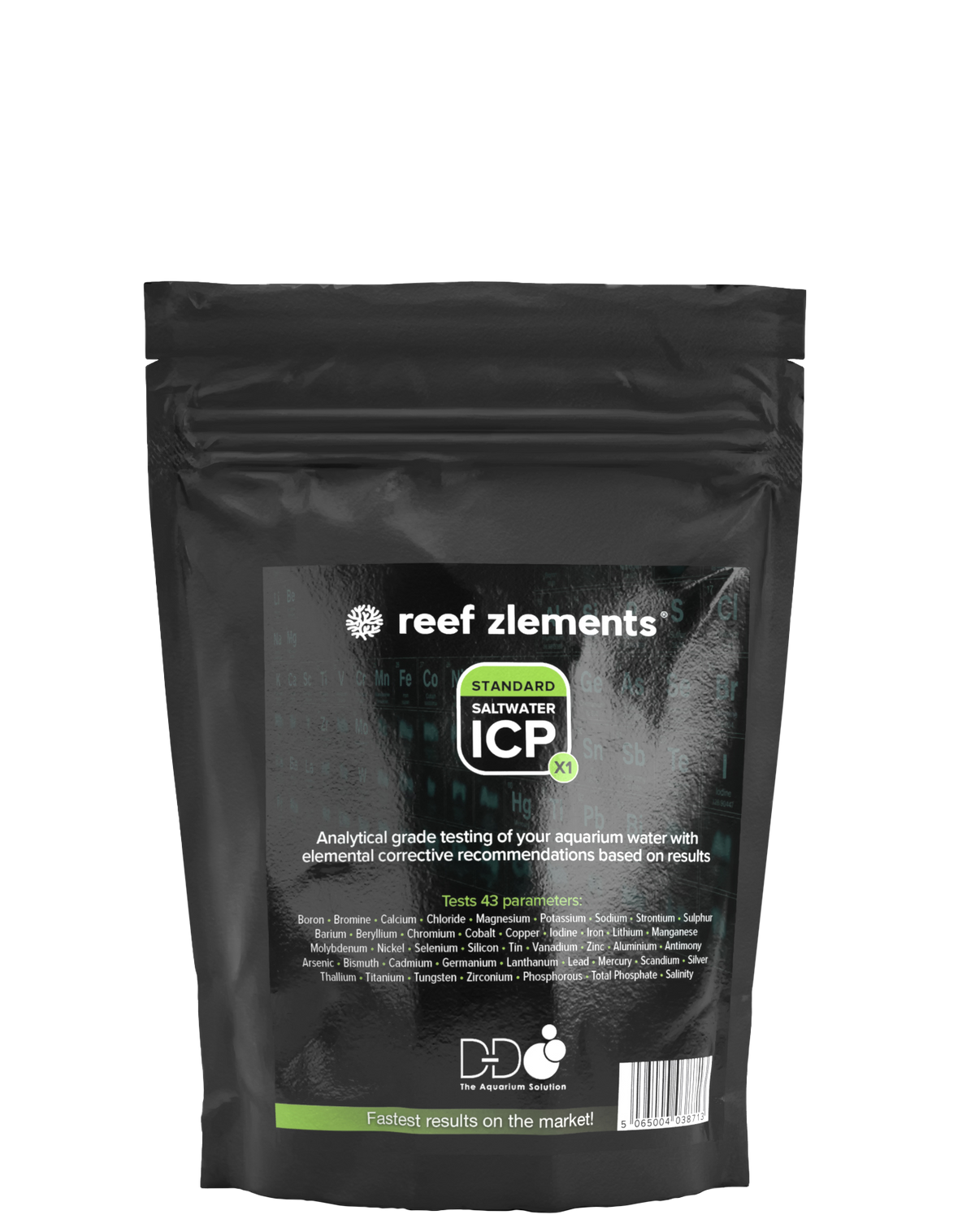 Reef Zlements ICP-Test Saltwater – Probenset für die Meerwasseranalyse