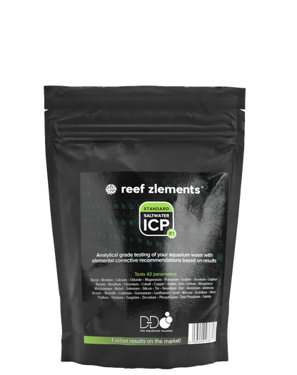 Reef Zlements ICP-Test Saltwater – Probenset für die Meerwasseranalyse