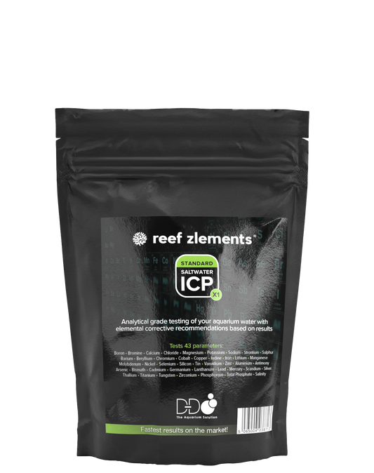 Reef Zlements ICP-Test Saltwater – Probenset für die Meerwasseranalyse