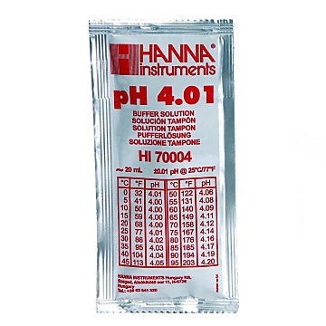 Hanna pH-Kalibrierlösung 4,01 Beutel