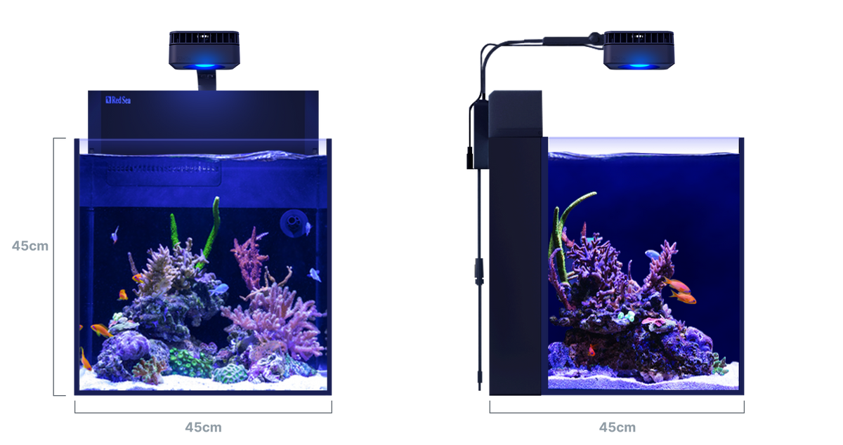 Red Sea MAX NANO G2 Cube – Maße 45 × 45 × 45 cm