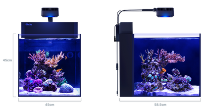 Red Sea MAX NANO G2 Peninsula – Maße 45 × 58,5 × 45 cm