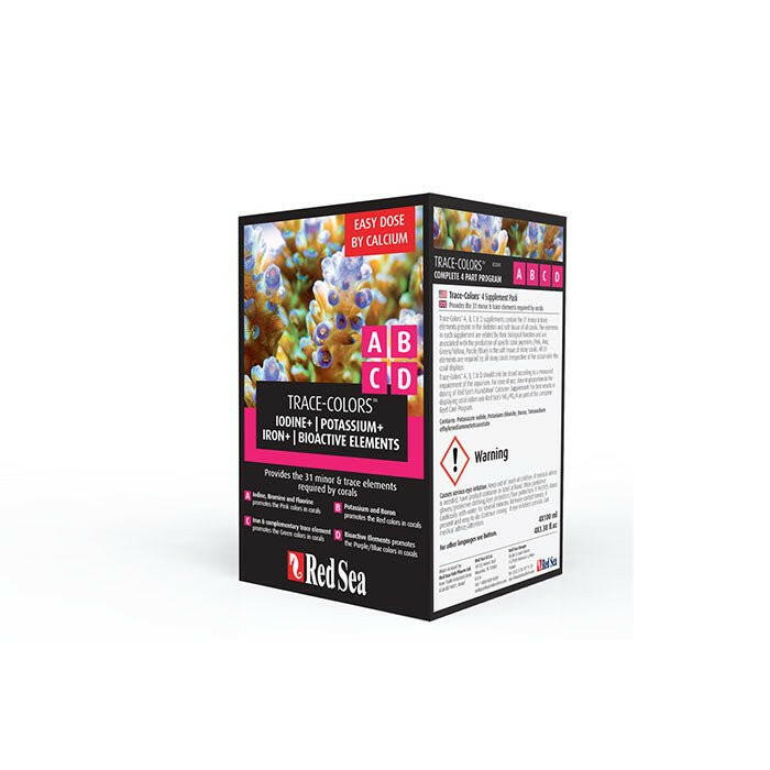 Red Sea Trace-Colors Starter Kit 4 x 100 ml