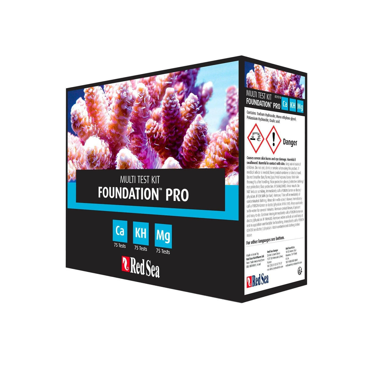 Red Sea Reef Foundation Pro Test Kit