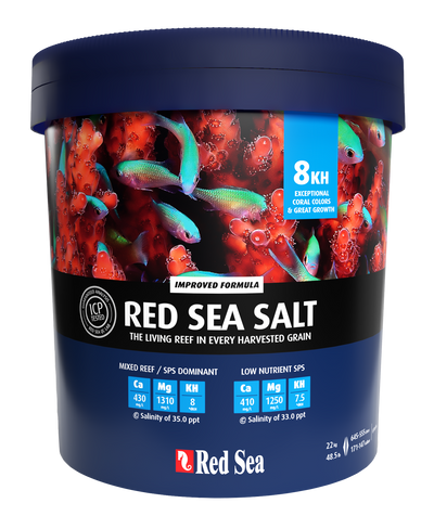 Red Sea Salt – Meersalz für Riffaquarien | 7 und 20 kg