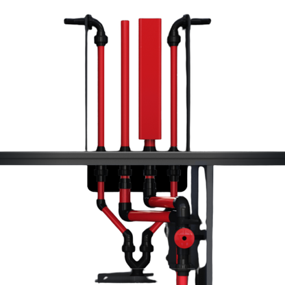 Red Sea REEFER MAX 750 G3+ – Verrohrung mit ReefGate-Ventil