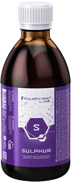 Aquaforest Lab Makroelemente – Kalium, Strontium, Bor, Brom, Fluor, Schwefel | 1.000 ml – Schwefel (S)
