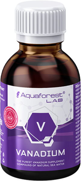 Aquaforest Lab Spurenelemente – Einzelelemente nach ICP | 200 ml – Vanadium (V)